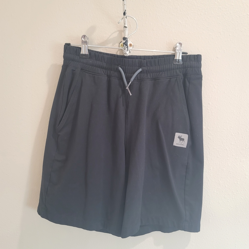 Abercrombie & Fitch Dark Gray Athletic Shorts